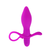 Vibrador anal Pretty Love Plug Taylor de color púrpura, con diseño ergonómico y anillo de soporte.