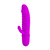 Vibrador estimulador clítoris Pretty Love Arnd de color fucsia, con diseño texturizado y forma ergonómica.
