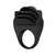 Anillo peneano vibrador Chester de color negro, con diseño de tres capas en la parte superior.