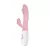 Vibrador Rabbit Estimulador Katy 1 en color rosa con diseño ergonómico.