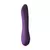 Vibrador recargable de color púrpura diseñado para la estimulación del punto G.