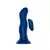 Vibrador anal prostático Jimy 3 de color azul con control remoto.