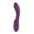 Vibrador estimulador Punto G Jazmín de color púrpura con diseño ergonómico y botones de control.