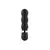 Vibrador estimulador clítoris Vibe Black 3, de color negro y diseño ondulado.