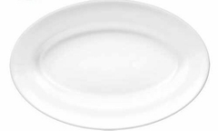 Fuente oval 36 cm Blanca Rocco Toledo