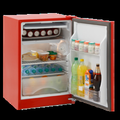 Heladera Briket 1040 ROJA en internet