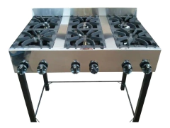 Anafe industrial 6 Mecheros
