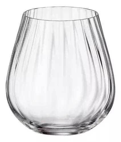 Copa Vino Tori sin tallo Cristal BOHEMIA x6