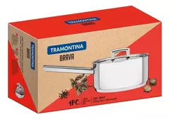 Cacerolas con mango 16 cm linea BRAVA Tramontina