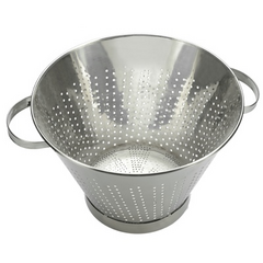 Colapasta Gastronomico redondo 40 cm acero inox ACERMEL
