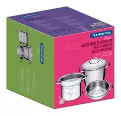 Set cozi pasta 3 piezas linea ALLEGRA Tramontina
