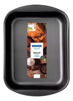 Asadera Fuente Honda Tramontina Teflon 28cm Horno Color Negro - comprar online