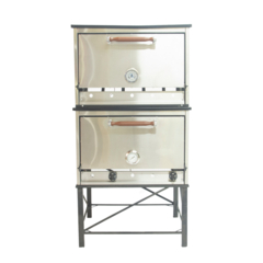 Horno Acero 24 Moldes Pizzero - comprar online