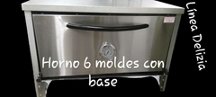 Horno Pastelero 6 moldes DE PAOLO - comprar online