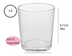 Vaso Juliana DURAX pack x 6