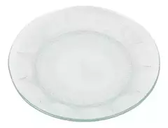 Plato postre ROMA transparente DURAX