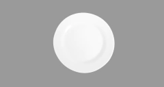 Platos vidrio templado Blanco linea MENU NADIR - comprar online