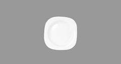 Platos Vidrio templado Blanco linea Plaza NADIR en internet