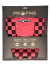 Deck para Prancha de Surf - Cola 3M - Quadriculado - Vermelho e Preto - comprar online