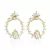 BRINCO CIRCULAR BANHO OURO 18K - X Joias