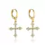BRINCO CRUZ BANHO RÓDIO OU OURO 18K - comprar online