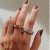 ANEL ARCO-ÍRIS BANHO OURO 18K - comprar online