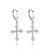 BRINCO CRUZ BANHO RÓDIO OU OURO 18K