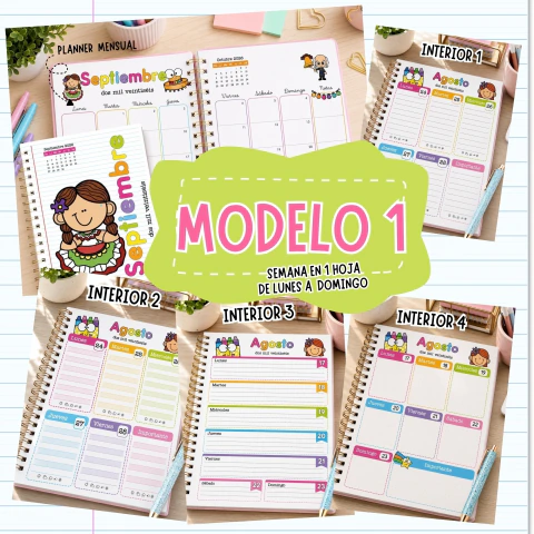 Agenda Escolar Modelo 1