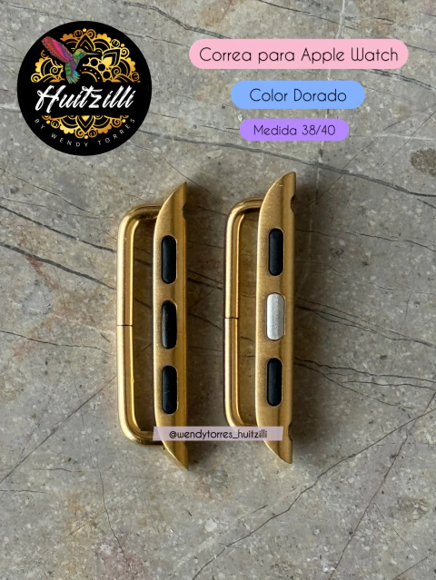 Correa para Apple Watch 38/40 Dorado
