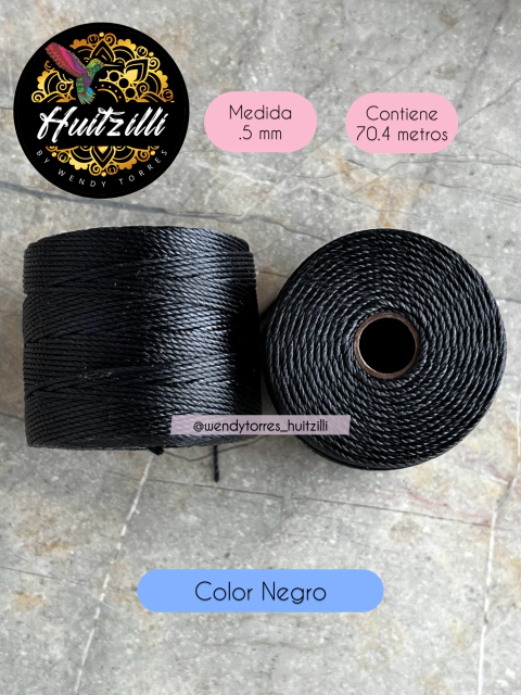 Cordon Nylon Negro