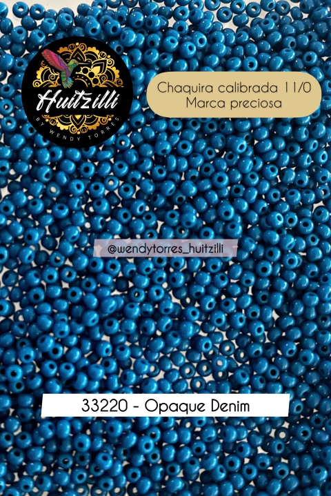 Chaquira Calibrada 11/0 33220 - (20 gr) Mazo