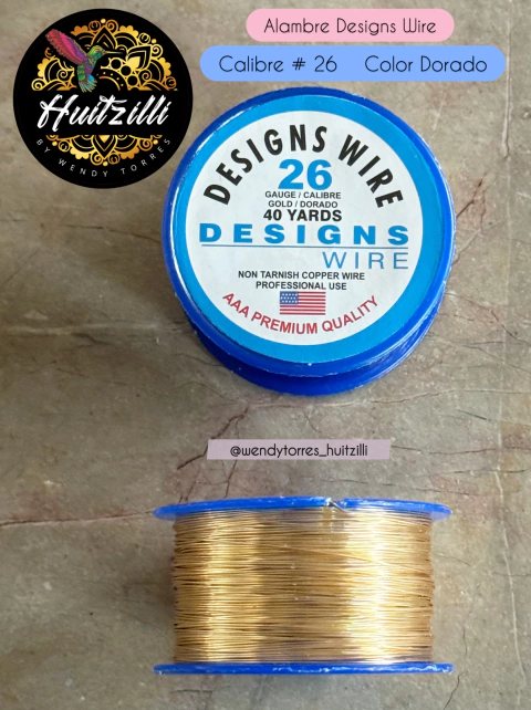 Alambre Designs Wire Calibre # 26