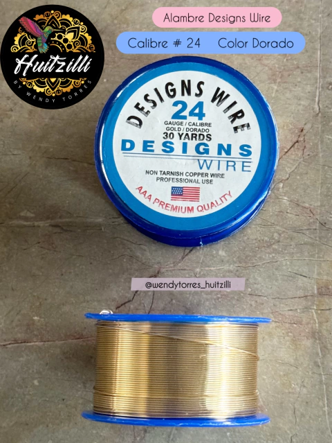 Alambre Designs Wire Calibre # 24