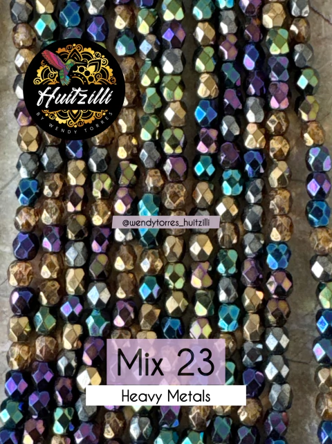 Micro Spacer 4 mm Mix#23 Tira 40 pzas - comprar en línea