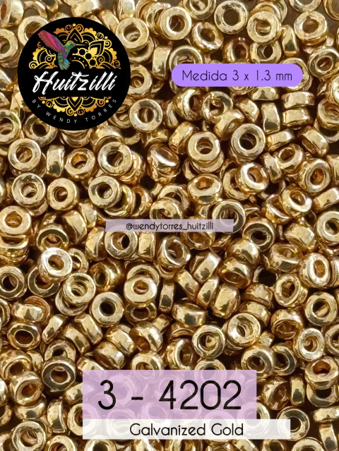 Espaciador Oro 3 - 4202