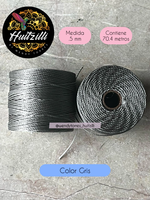 Cordon Nylon Gris