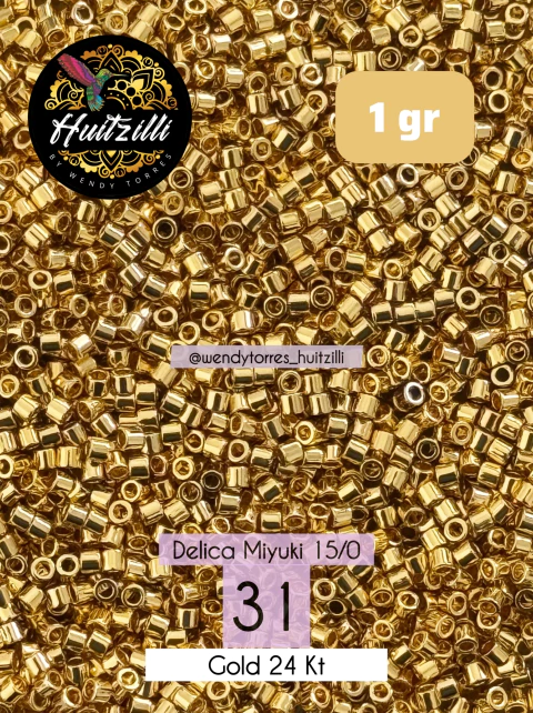 Delica Miyuki 15/0 #31 (1 gr) - comprar en línea