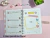 Kit Diário Infantil Personalizado com Cadeado e Saquinho de tecido - comprar online