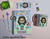 Kit Diário Infantil Personalizado com Cadeado, caneca e Lápis