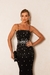 Imagem do Vestido Midi Preto de Crepe Euphoria Preto-Ref 2371