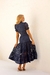 Imagem do Vestido Midi Em Laise Azul Marinho Horizonte Azul Ref 2568