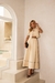 Conjunto Crepe Nude 3 Peças Papillon Nude