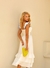Imagem do Vestido Midi Off-White Em Viscolinho Amanhecer Off-White Ref 2638