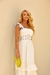 Vestido Midi Off-White Em Viscolinho Amanhecer Off-White Ref 2638 - loja online