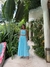 Conjunto de Crepe Azul Frescor Azul Ref 2631