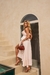 Conjunto de Bata Alongada Rosa e Saia Curta Allure Cor-de-rosa Ref 2704 - loja online