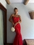 Vestido de Renda Vermelho Cartagena Vermelho - loja online