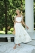 Conjunto de Duas Peças Em Viscolinho Golden Off-White - comprar online