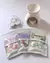 Kit Difusor de cerâmica branco e 3 Wax Melts - Suteki home decor 