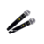 Microfone Sem Fio Lyco UH02MM Duplo Bastão - Eimusica Instrumentos Musicais e Curso de Luthier